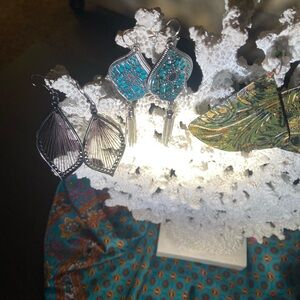 NWOT- Bundle four pairs of handmade earrings.